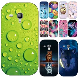 Case for Samsung Galaxy S3 Mini i8190 GT-i8190 Cover Silicone Soft TPU Protective Phone Cases Coque