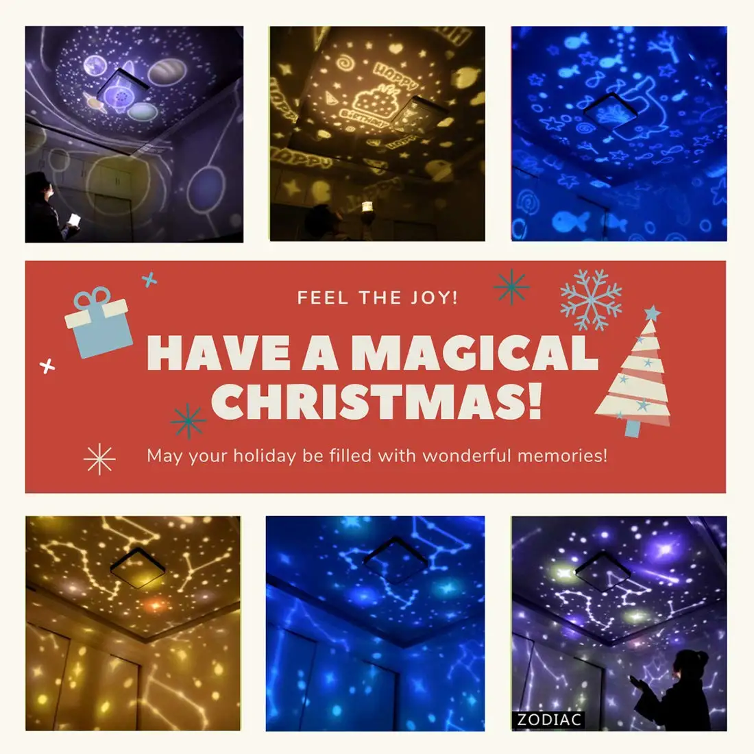 ใหม่ที่น่าตื่นตาตื่นใจ LED Starry Night Sky โปรเจคเตอร์โคมไฟดาว Cosmos Master เด็กของขวัญแบตเตอรี่ USB Night Light สำหรับเด็ก