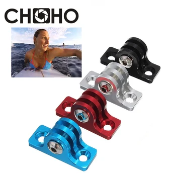 CNC 마운트 플랫 고정 알루미늄 베이스 GoPro 12 13 11 10 DJI Action4 Inseta360 X4 액세서리 용 로우 앵글 서핑 보드 표면