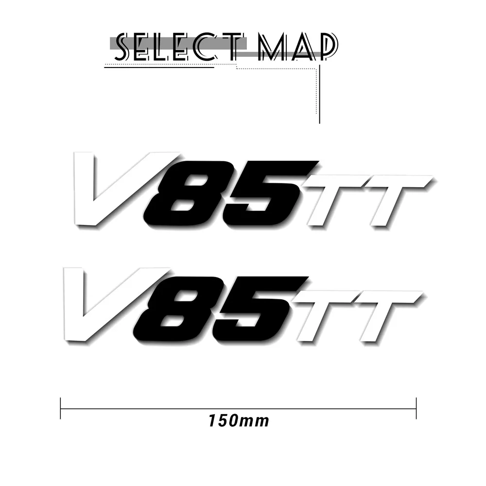 General reflective color stickers for motorcycles, windshield decals, helmet stickers, suitable for guzzi V85TT