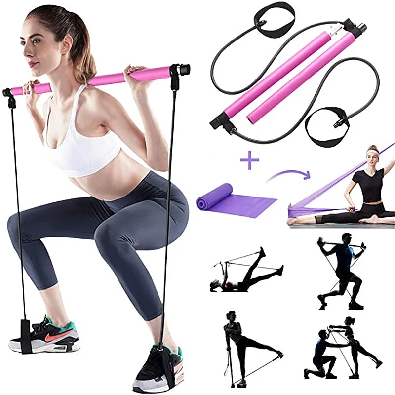 Yoga Crossfit Resistance Bands Exerciser Pull Rope 1