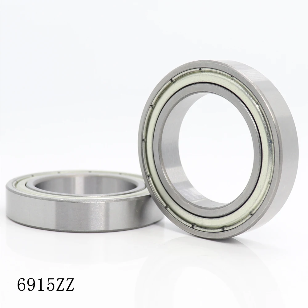 6915ZZ Bearing ABEC-1 (2PCS)  75x105x16MM  Metric Thin Section Ball Bearings 61915ZZ 6915Z