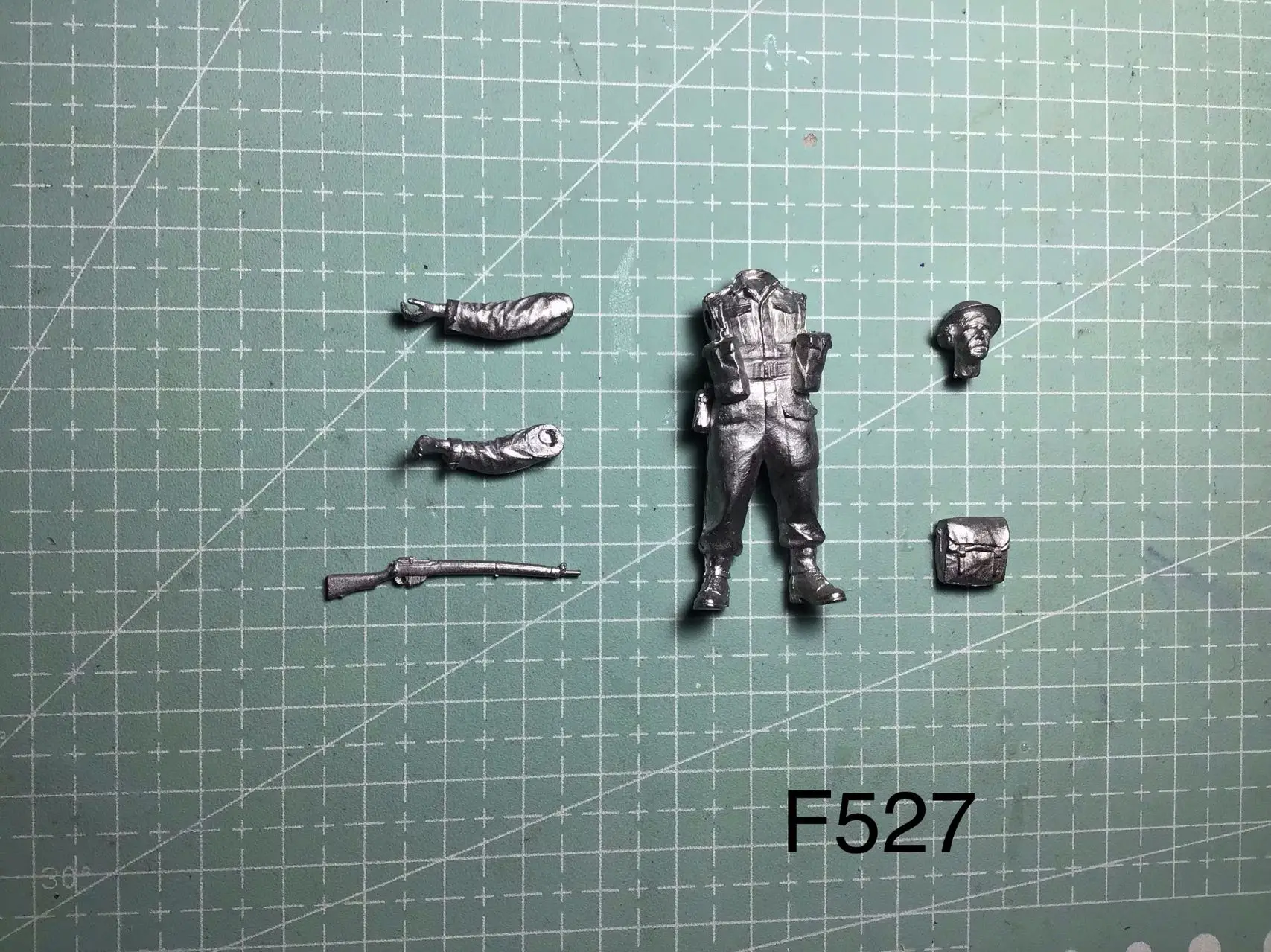 Figurine GK en résine 1/35, kit non assemblé et non peint