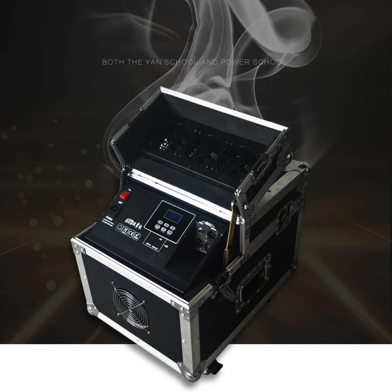 Goede Kwaliteit 600W Haze Machine Dmx Fog Hazer Rookmachine Met Flight Case Voor Stage Effect Als Fairytale wonderland