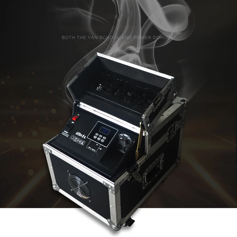 Imagem -01 - Boa Qualidade 600w Máquina de Neblina Controle Dmx Máquina Fumaça Hazer com Case do Vôo para o Efeito Palco ss Fairytale Wonderland boa qualidade 600w maquina de neblina controle dmx maquina fumaca hazer com case do voo para o efeito palco ss fairytale wonderland 01