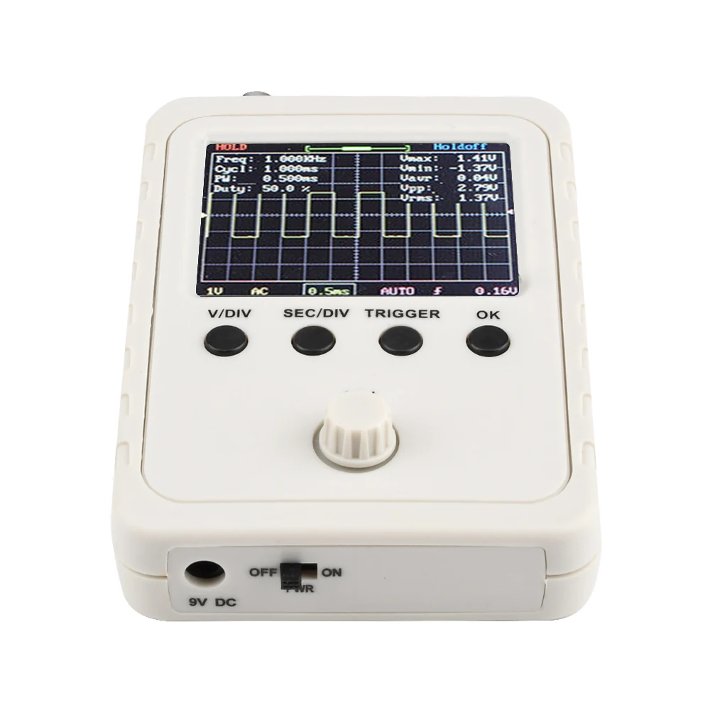 ประกอบ15001K ดิจิตอล Oscilloscope กับกรณีกล่อง80KHz PWM Dropshipping