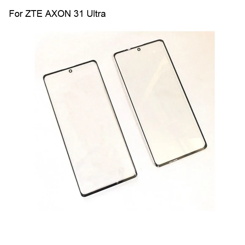 

Parts For ZTE AXON 31 Ultra Touch Screen Outer LCD Front Panel Screen Glass Lens Cover For ZTE AXON31 Ultra Without Flex Cable