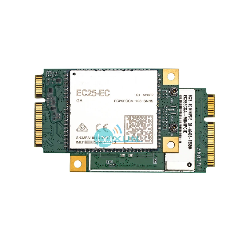 

Quectel EC25 EC25-EC LTE Cat4 MINI PCIE Module EC25ECGA-128-SNNS Band B1 B3 B7 B8 B20 B28A for EMEA Korea Thailand India