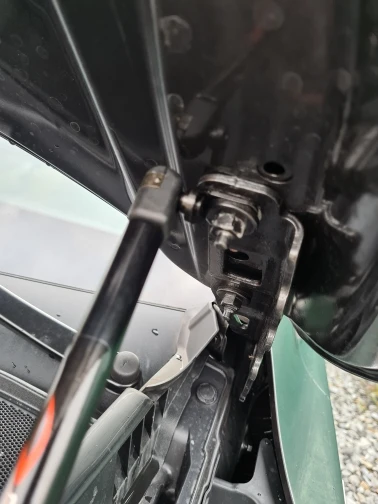 Amortisseurs de capot pour Ford Focus MK4 2018 – 2024, tiges de Support de levage à gaz, en Fiber de carbone, amortisseurs à ressort