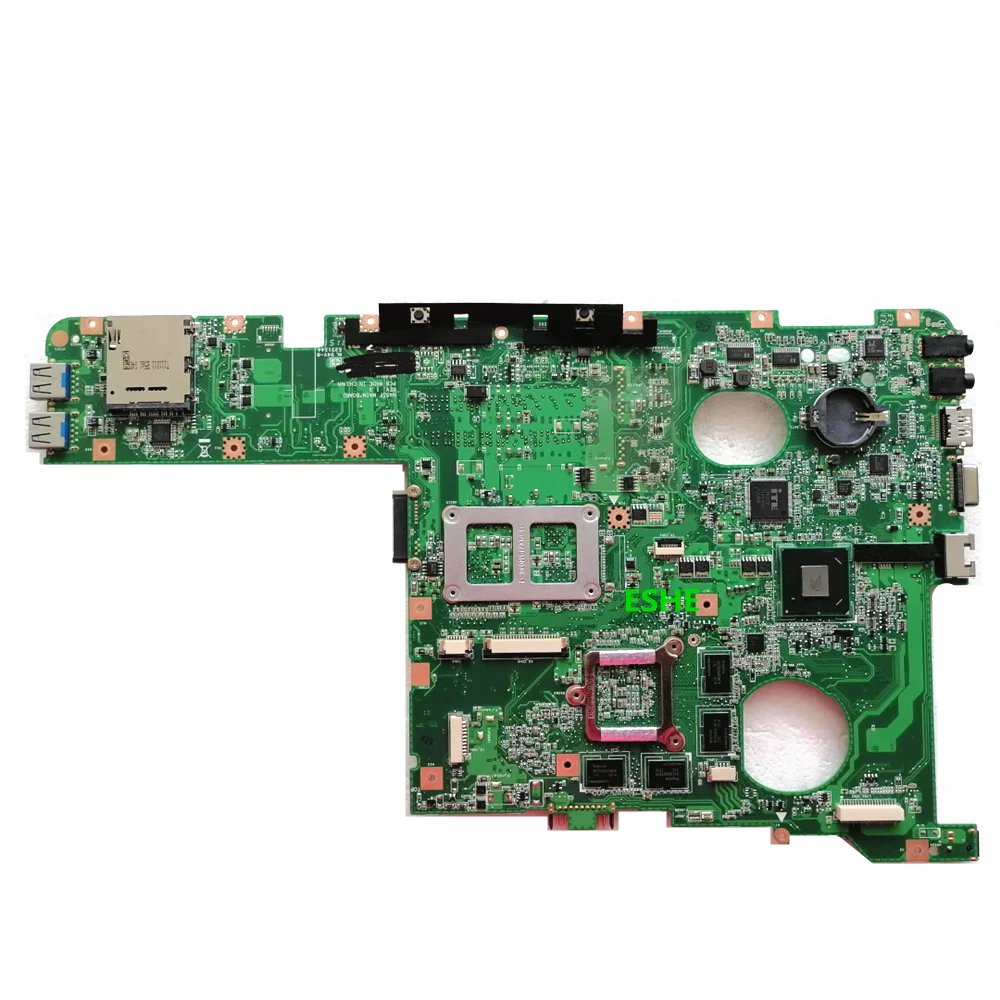 Original N45SF Laptop motherboard For Asus N45 N45S N45SL N45SF Mainboard REV1.3 With GT555M 2G GPU tested good