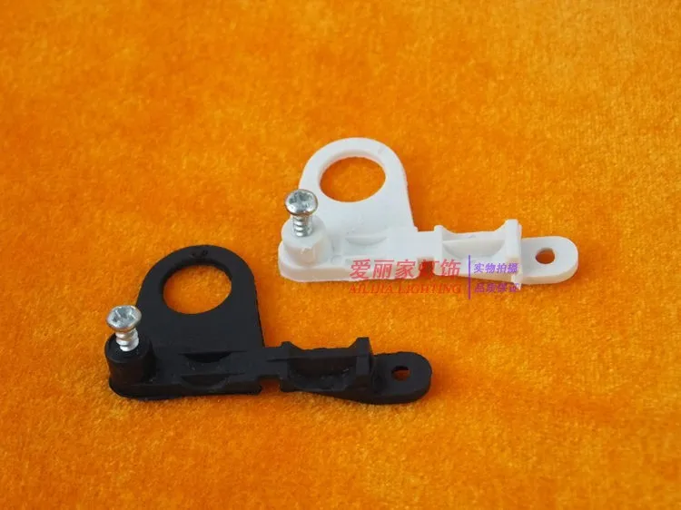 

100 шт. с винтом, настольная лампа, торшер, проволока, линия давления, линия выдыхания, пластиковая пряжка, аксессуары для освещения «сделай сам»