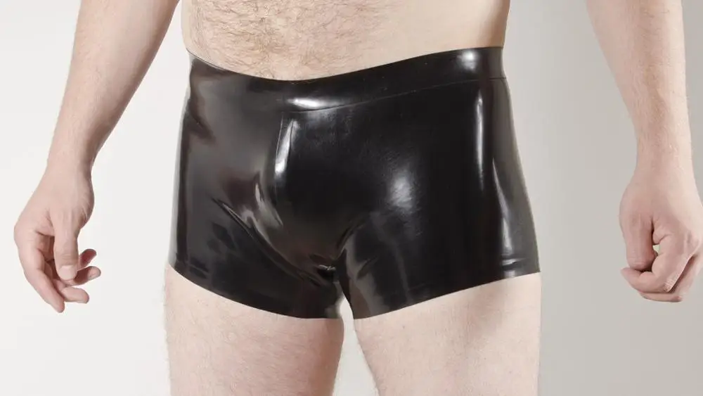 

Latex UNDERWEAR 0.4mm light latex, plain colours, contrast waistband