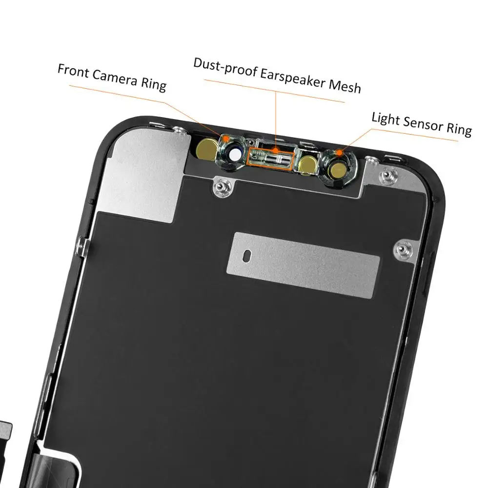 OEM LCD do iPhone XR X XS Max Wyświetlacz OLED Ekran dotykowy do iPhone 11 Pro Max Zespół digitizera Pantalla Wymień naprawę telefonu