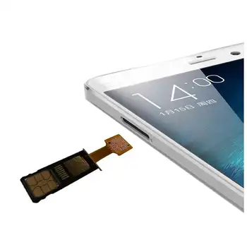 Hybridní adaptér pro dvě SIM karty, micro SD karty, prodlužovač Nano na NAMO pro Huawei, Hornor, MI, Samsung atd. 8 nejlepší prodej Turbo SIM karta pro Android - №7