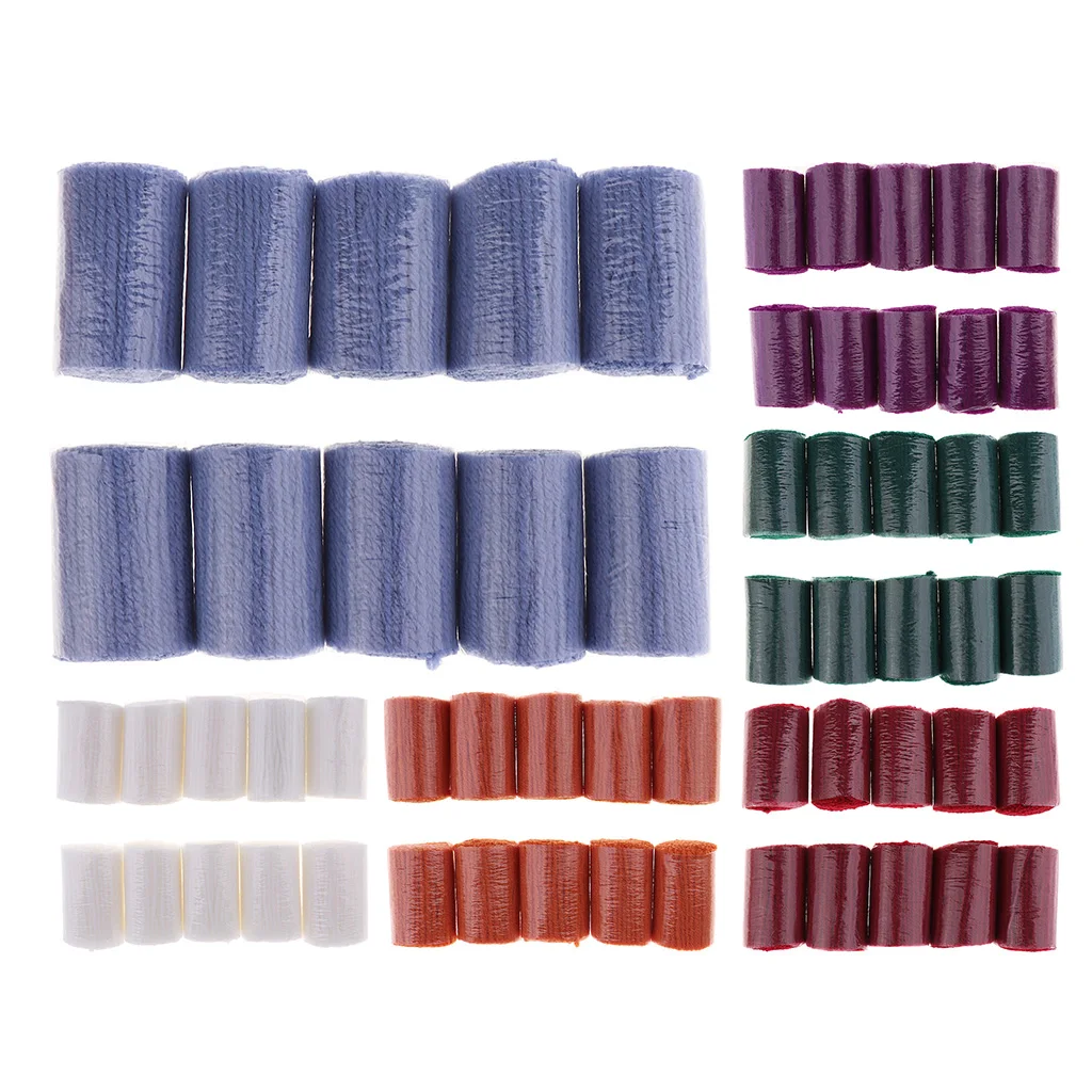 10 Bundles Knotted Wool Knotting Package - Wool - New Wool For Knotted Carpet, DIY Handicraft