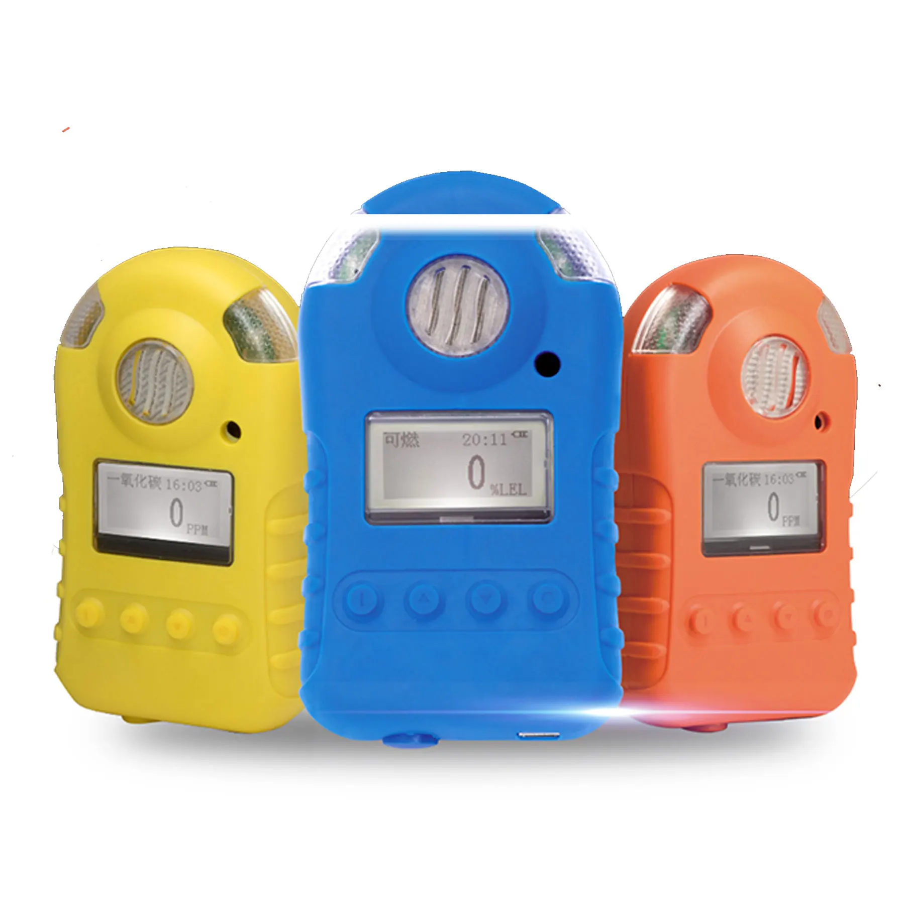 Digital Portable Carbon monoxide Gas Detector BH-90 Industrial CO Gas Alarm detector LCD display