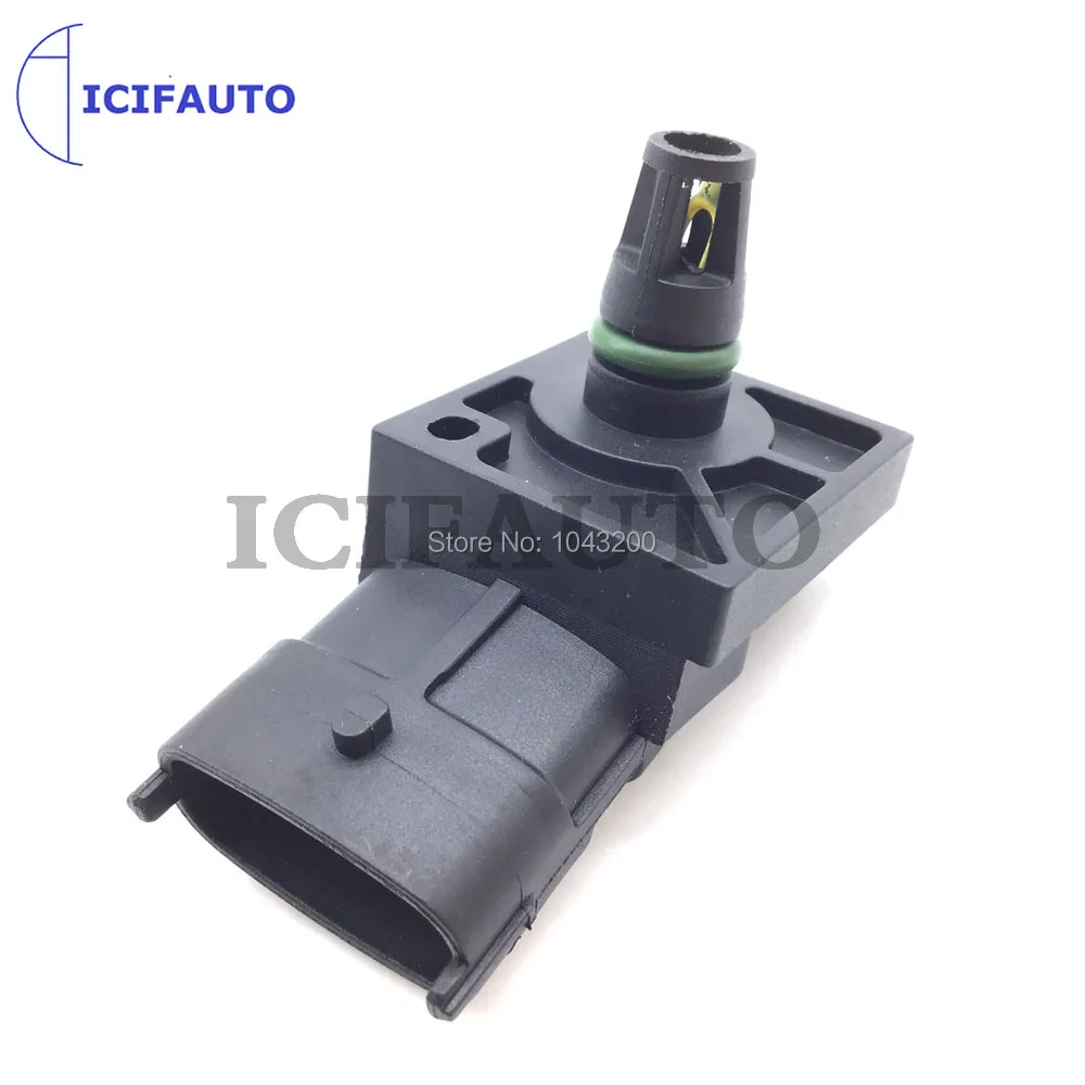 0281002573 High Quality Manifold Pressure Sensor Map for Renault Master 2.2 Clio Grand Scenic Modus Megane 1.5 OE# 8200194432