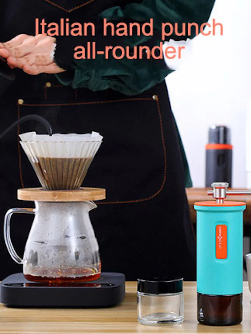 Omnicup High Quality Manual Coffee Grinder Coffee Grinding Machine Burr Mill Grinder Mini Bean Milling Portable Kitchen Grinding