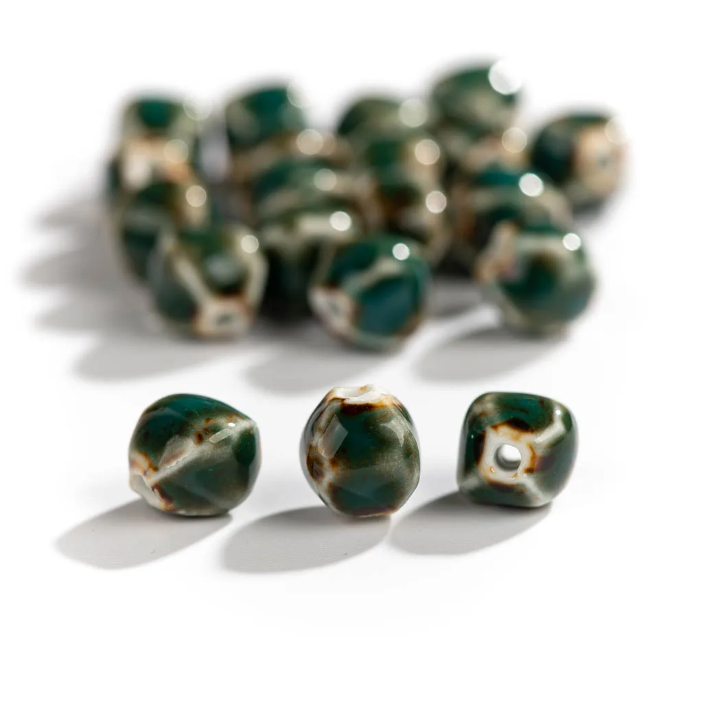 10#20pcs Shape Kiln Color Ceramic Beads Handmade Jewelry Making Supplies Bulk Wholesale Jewellery Bijoux Boho #XN328