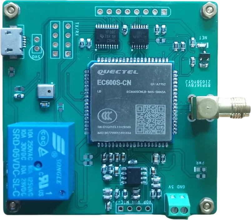 

Python Development Board 4G-CAT1 Positioning Module Antenna Internet of Things Data Transmission Audio LCD Relay