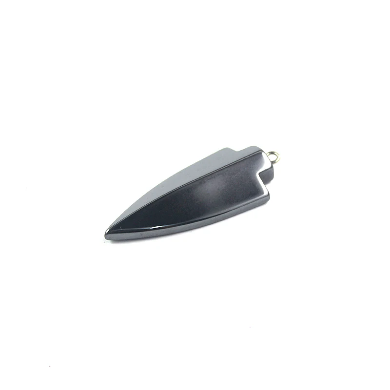 1 Piece Black Hematite Arrow Shape Necklace Pendant DIY Jewelry Accessories HP1119