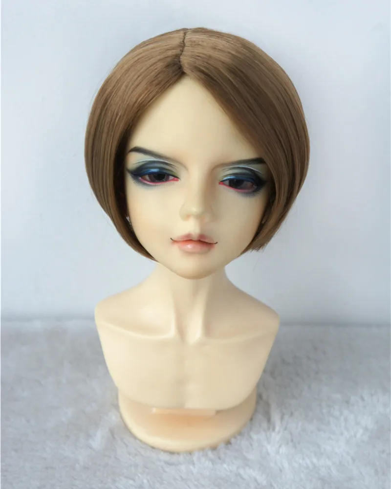 

Full Sizes Toy Hair JD591 1/12 1/8 1/6 1/4 1/3 Short Bobo Layer cut synthetic mohair BJD wigs OB11 SD DOD Doll Accessories