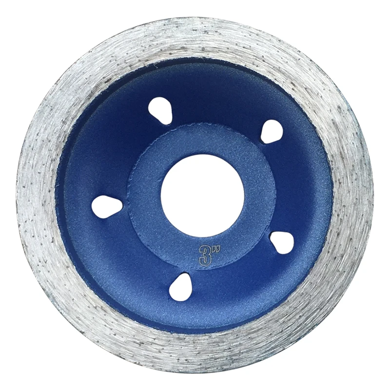 3 "/4" Diamond Cup Slijpschijf, 80Mm/100Mm Cup Wiel, accessoire Van Haakse Slijper, Polijsten Wielen Voor Graniet, Marmer, Cement Vloer