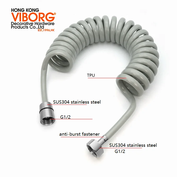 Imagem -06 - Viborg-kit de Pulverizador para Bidê Shattaf Conjunto de Fraldas para Higiene e Higiene Pessoal com Suporte e Mangueira de Metros Aço Inoxidável