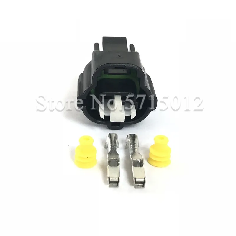 2 Hole 90980-11025 Automotive Sealed Connector For Honda K Series RV Toyota 2JZ IAT VVTi Socket IAT Sensor Plug 1JZ-GTE 2JZ-GTE