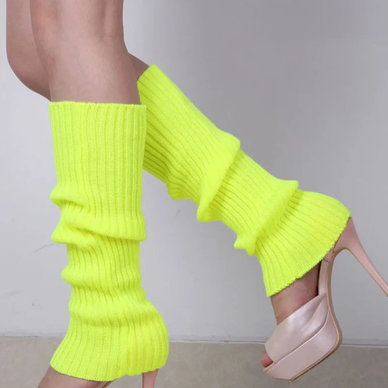 Modne damskie ocieplacze na nogi na wiosnę, jesień i zimę, ciepłe nakładki na łydki, do biura, na zewnątrz, dzianinowe ochraniacze na kolana, odporne na zimno rękawy, prezent.