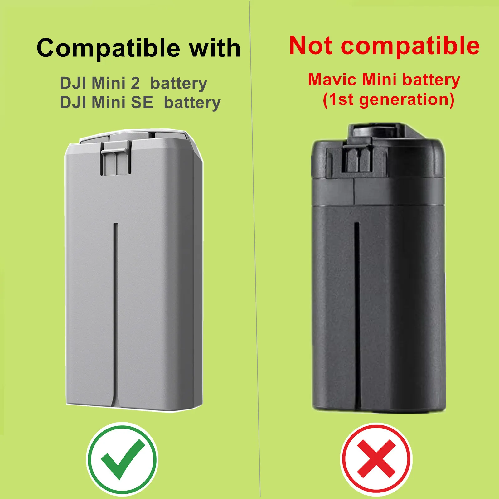 DJI Mini 2/ Mini 2SE/ Mini 4Kドローンバッテリー充電器 双方向充電