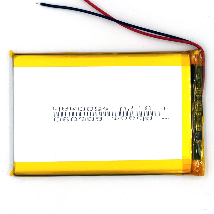 3.7V 4500mAh 606090 Li-polymer Rechargeable Battery lithium Li-Po ion for MP3 MP4 KTV family microphone with GPS