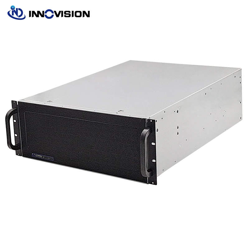 High Quality 15HDD Storage Rackmount Chassis 4U 650MM Depth Rack Server Case Support Max 12*13 Inch E-ATX Motherboard