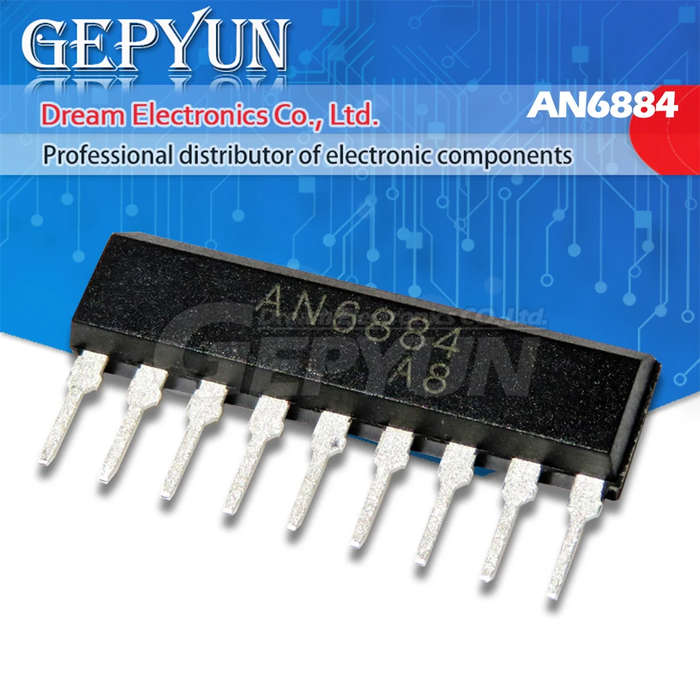 10PCS AN6884 SIP-9 6884 SIP