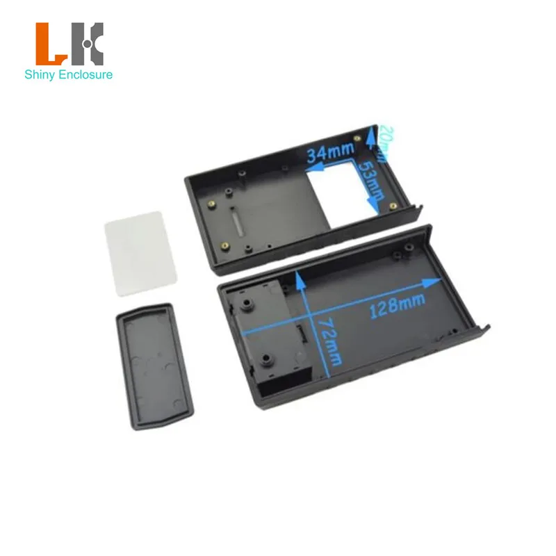 LK-HC40 2xAA Battery Industrial Portable Custom Eletcronic Handheld Electronic Device Enclosure Plastic Box For Elec 173x85x50mm