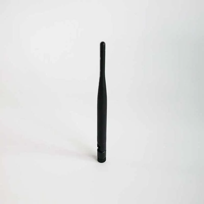 GSM 868mhz 915mhz Foldable Wifi Antenna Wireless Black Rubber IOT Antenna RP - Male Connector Antenna 10pcs/lot