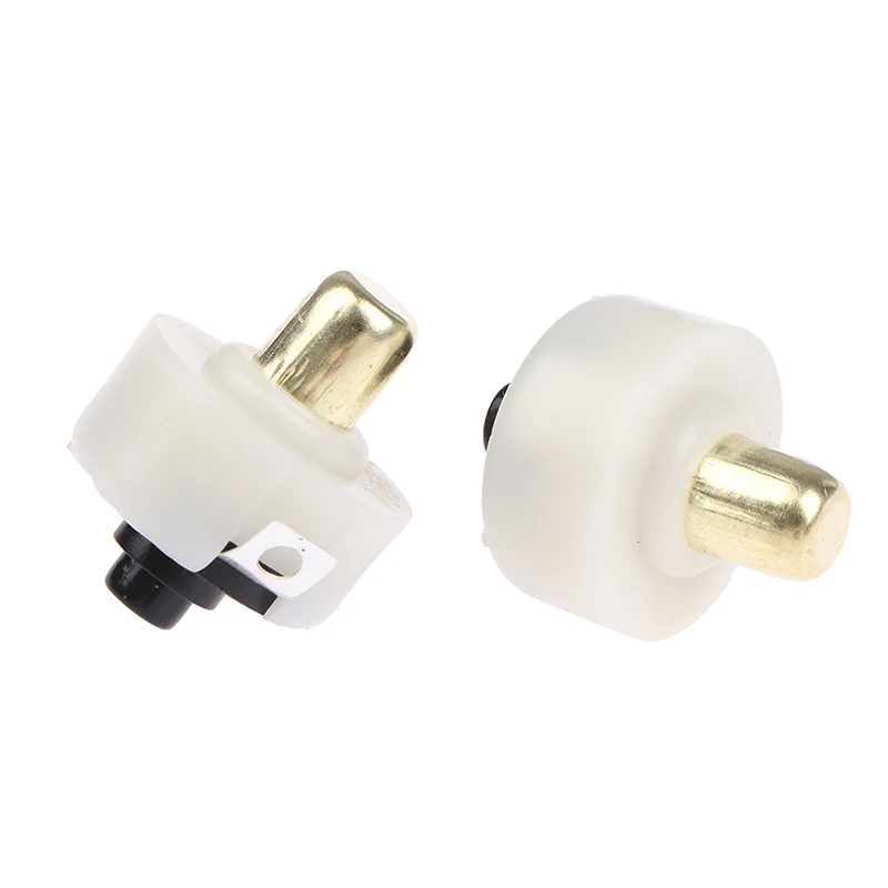 2pcs/lot Diameter 17mm LED Flashlight Push Button Switch ON/ OFF Electric Torch Tail Switch HOT