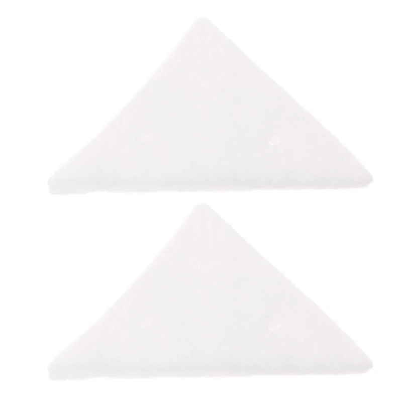 2pcs Triangle Replacement Sponge F Magnetic Window Glass Cleaning Brush Accessies Drop Ship