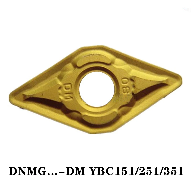 ZC 100% Original DNMG DNMG110404-DM DNMG110408-DM DNMG150608-DM Carbide Insert For Lathe Cutters High Quality 10PCS