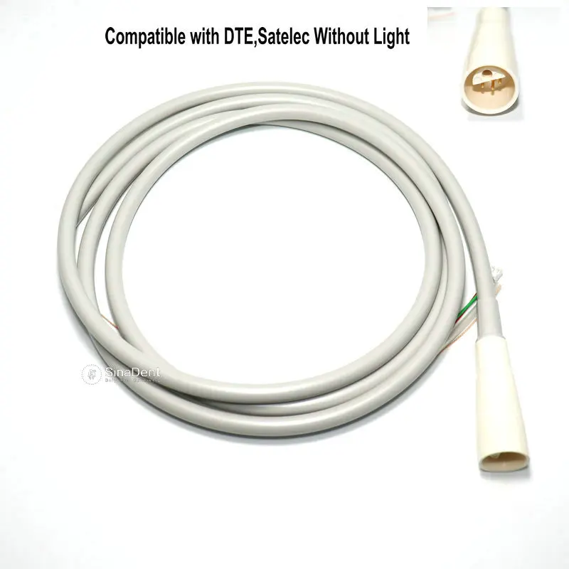 1Pcs Dental Scaler Detachable Cable Tube Ultrasonic Scaler Cable Pipe Hose Fit DTE Satelec EMS Plug-in 4 Types