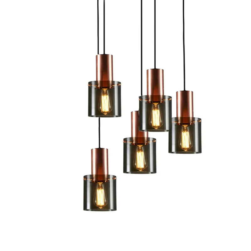 

Modern Glass Pendant Lights Gold Hanging Lamps Kitchen Cafe Dining Room Home Decor Suspension Luminaire Bedside Lighting Fixture