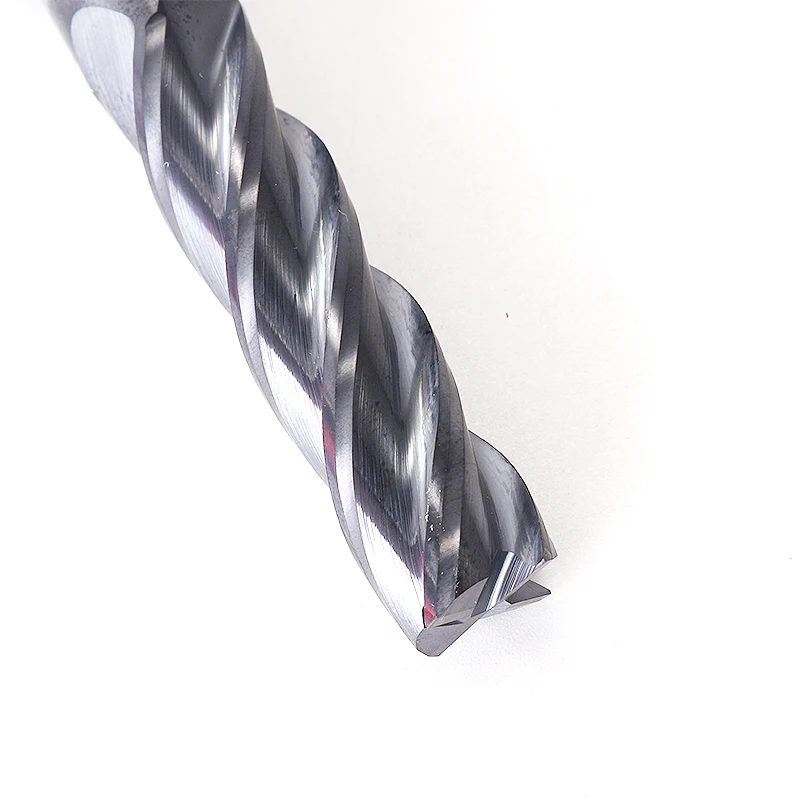 ZGT Milling Tools CNC Metal Endmills HRC50 4 Flute Fresa Alloy Carbide Tungsten Steel Milling Cutter End Mill 8mm 10mm 12mm 16mm
