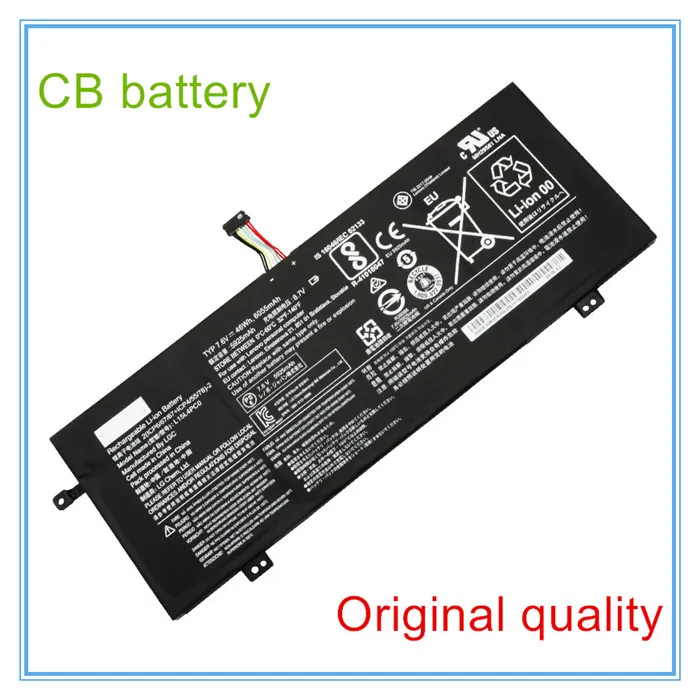 

Original quality 7.6V 46Wh Laptop Battery For L15M4PC0 L15L4PC0 L15S4PC0 IdeaPad 710S