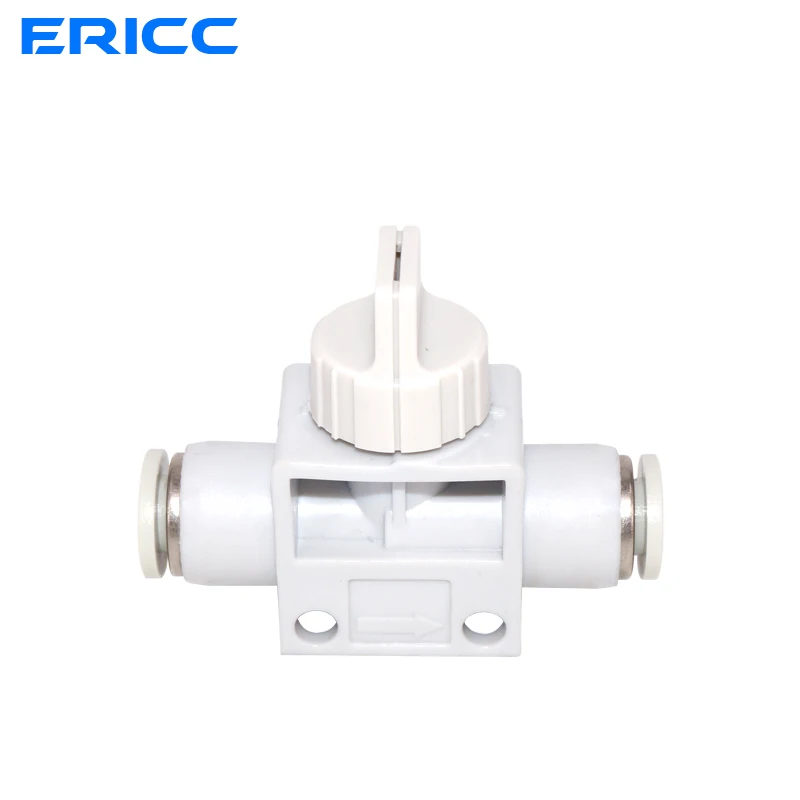 

10pcs High quality pressure Pneumatic Air 2 Way Quick Fittings Push Connector Tube Hose Plastic AHVFF 04 AHVFF 06 AHVFF 08