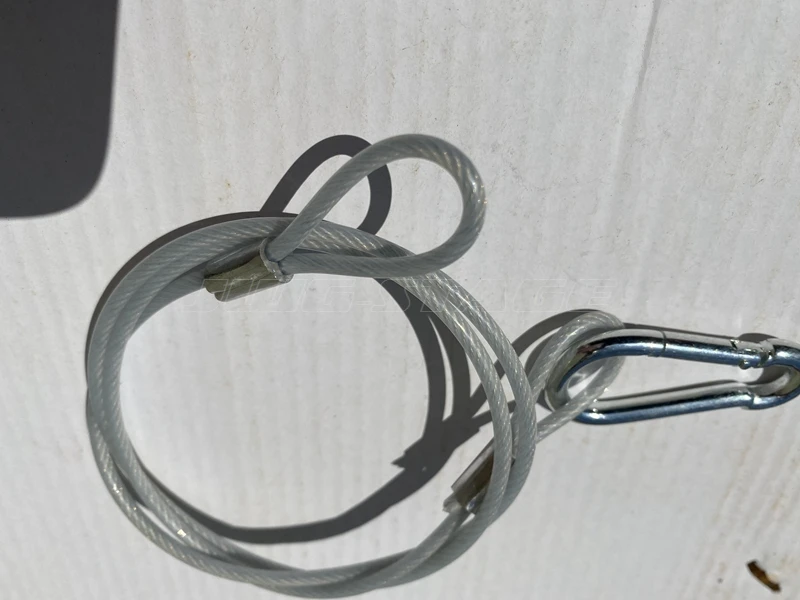 25pcs/Lot High Quality 70 CM Long Stage Light Safety Rope Cable/Safe Wire For Stage Light Security 60cm Length