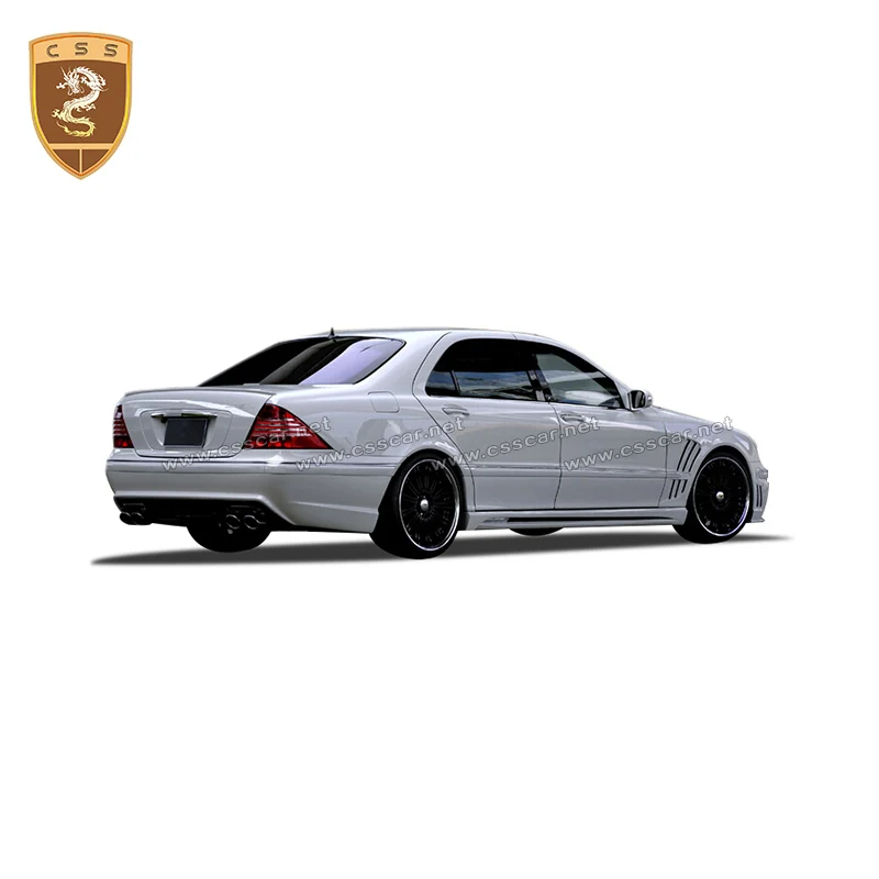 CSSCAR Exclusive Supply For BENZ S class W220 High Quality Fiberglass Bodykit Upgrade WALD Style Car Tuning Accessories