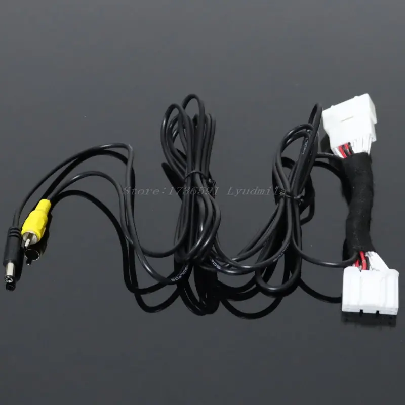 

20 Pins Cable For Mazda 3 Mazda3 Hatchback BM BN 2014 2015 2016 2017 2018 Car Rear View Camera Adapter Connector OEM Screen RCA