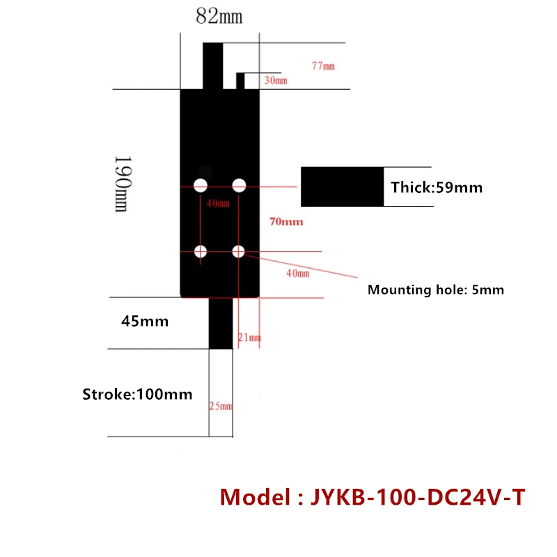 CNC THC Plasma Cutting Torch Height Controller THC Lifter JYKB-100-DC24V-T3 plasma torch