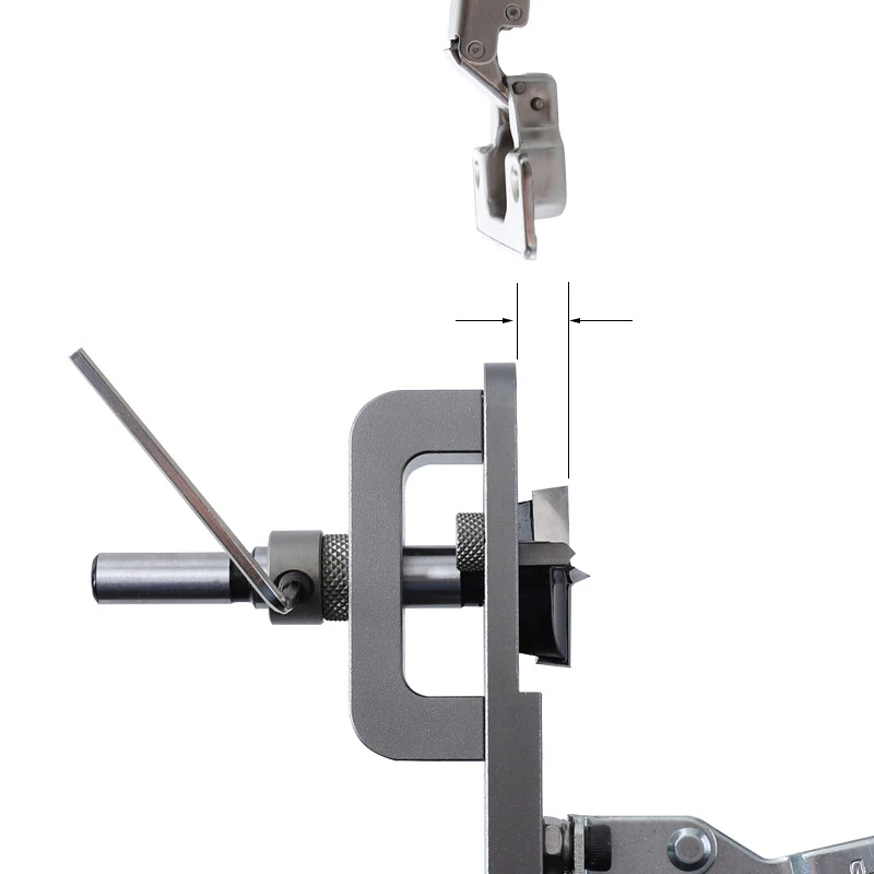 Fonson Tools JL35-A1Woodworking 35mm cerniera apri foro armadio piastra porta cerniera localizzatore punzone foratura installare strumento per la lavorazione del legno