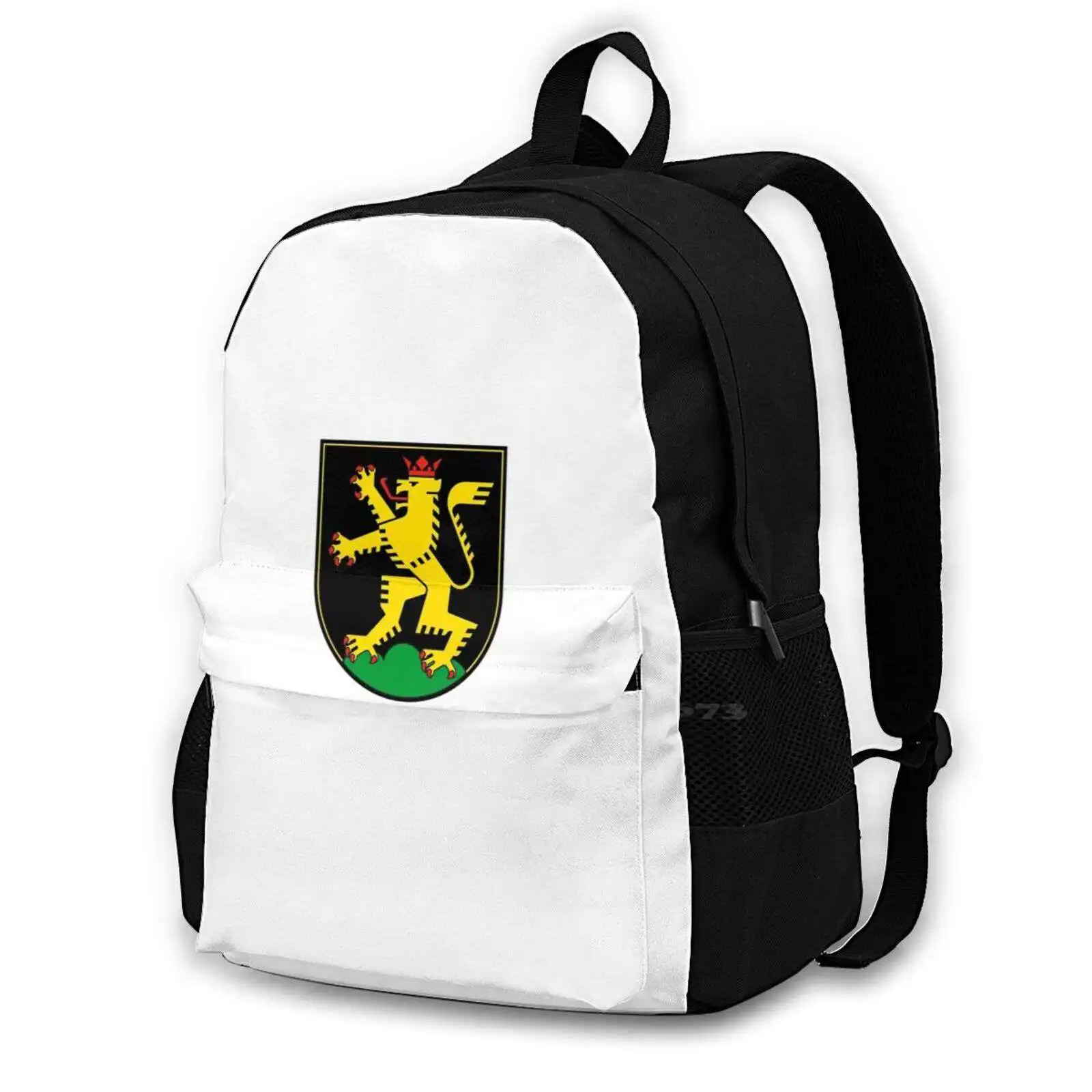 Heidelberg Coat Of Arms 3d Print Design Backpack Casual Bag Heidelberg Germany Coat Of Arms German Baden Württemberg Tumblr